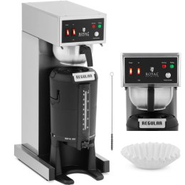Ekspres do kawy przelewowy z pojemnikiem termicznym z kranem 2.5 l 1900 W Royal Catering