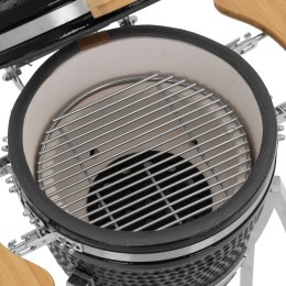 Grill ceramiczny węglowy Kamado z termometrem na kółkach śr. 32.5 cm UNIPRODO