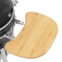 Grill ceramiczny węglowy Kamado z termometrem na kółkach śr. 32.5 cm UNIPRODO