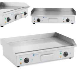 Grill elektryczny płyta grillowa gładka podwójna 730 x 400 mm 2 x 2200 W Royal Catering
