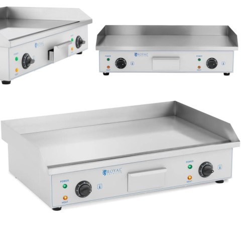Grill elektryczny płyta grillowa gładka podwójna 730 x 400 mm 2 x 2200 W Royal Catering