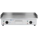 Grill elektryczny płyta grillowa gładka podwójna 730 x 400 mm 2 x 2200 W Royal Catering