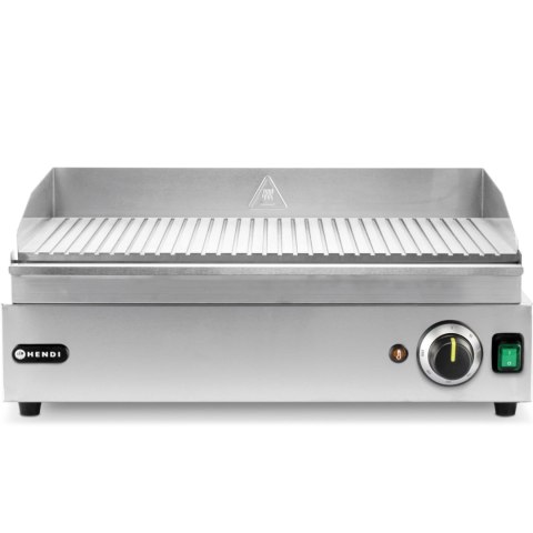 Grill elektryczny płyta grillowa ryflowana 527 x 404 mm 2400 W Hendi