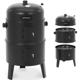 Grill wędzarniczy z termometrem 3 poziomy 46.5 x 41 x 79 cm UNIPRODO