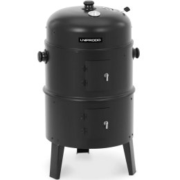 Grill wędzarniczy z termometrem 3 poziomy 46.5 x 41 x 79 cm UNIPRODO