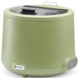 Kociołek termos elektryczny do zupy 35-85 C 8 l 500 W - zielony Hendi