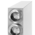 Podajnik dystrybutor do kubków jednorazowych z 4 dozownikami STAL 81 - 89 mm Royal Catering