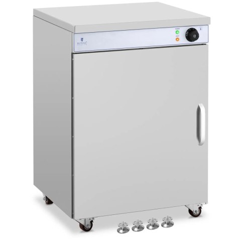 Podgrzewacz do talerzy szafa grzewcza na kółkach do 72 talerzy o śr. 27 cm 800 W Royal Catering
