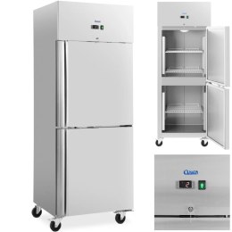 Szafa chłodnicza lodówka gastronomiczna na kółkach 2 drzwi 2-8C 373 l Royal Catering