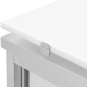 Szafka gastronomiczna wolnostojąca z deską do krojenia STAL 140 x 70 cm Royal Catering