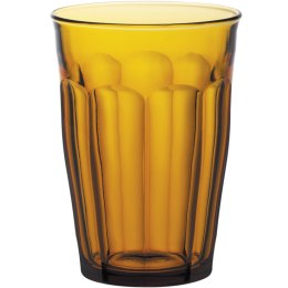 Szklanka wysoka Duralex PICARDIE AMBER 360 ml pomarańczowa - zestaw 6 szt. Duralex