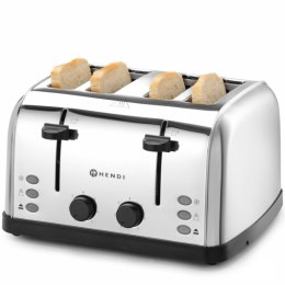 Toster opiekacz kanapkowy na 4 grzanki 3 funkcje 7 poziomów grzania 1500 W Hendi
