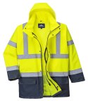 KURTKA OSTRZEGAWCZA OCIEPLANA S766YNR HI-VIS 5W1 XXXL PORTWEST