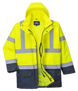 KURTKA OSTRZEGAWCZA OCIEPLANA S766YNR HI-VIS 5W1 XXXL PORTWEST