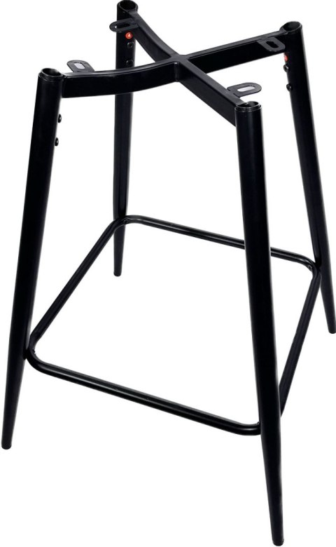 Krzesło barowe AVA BLACK PU hoker BAR II GATUNEK Lugano Krzesło barowe AVA BLACK PU hoker BAR II GATUNEK Lugano