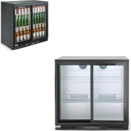 Lodówka barowa na napoje 2-drzwiowa szer. 90cm 228L ARKTIC