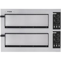 Piec do pizzy 2-komorowy na 2 pizze śr. 45 cm BASIC 2/50 VETRO 6000 W Prismafood