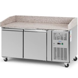Stół chłodniczy do pizzy 2 komory na kółkach 390 l 150.5 x 80 x 100 cm Royal Catering