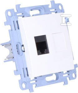 GN.1-KR.KOMP.RJ45 KAT6 BIAŁE SIMON10 KONTAKT-SIMON