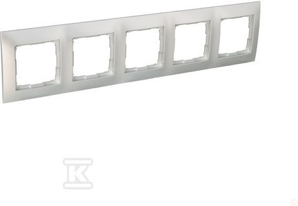RAM.5-KR.IP20/44 SREBRNY MAT SIMON54 KONTAKT-SIMON
