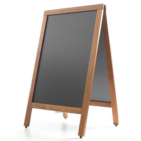 Tablica informacyjna reklamowa MENU wolnostojąca do restauracji 500x850mm - Hendi 664001 Hendi