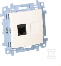 GN.1-KR.KOMP.RJ45 KAT5E BIAŁE SIMON10 KONTAKT-SIMON