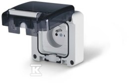GN.1-KR.Z/U P/T 16A FRENCH,IP66,PROTECTA SCAME