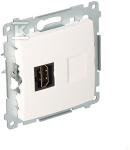GN.HDMI MOD.BIAŁE SIMON54 KONTAKT-SIMON