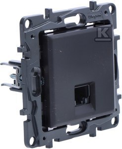 GN.RJ45 KAT.5E UTP CZARNY NILOE STEP LEGRAND