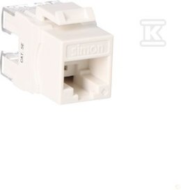 GN.RJ45 KAT5E UTP SIMON BIAŁY KONTAKT-SIMON
