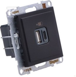 GN.USB A+C CZARNY SUNO LEGRAND