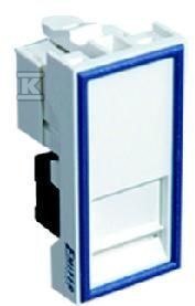 GNIAZDO UTP RJ45 KAT.5E Z ADAP.1M.NISKIE EMITER