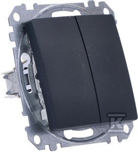 PRZYC.2-KR.CZARNY ANTRACYT SEDNA DES SCHNEIDER ELECTRIC