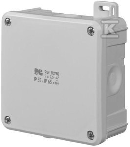 PUSZ.N/T IP55/65 WKŁ/DŁAW.98X98X46 SZA ELEKTRO-PLAST NASIELSK