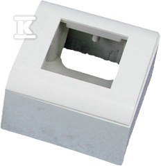 PUSZKA + SUPPORT + RAMKA 45X45 1M ALANTEC