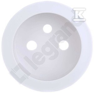 PLAK.GN.2P/2P+Z BIAŁY CELIANE LEGRAND