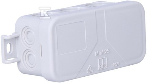 MINI 25-L 89X43X37 IP55 SZARA PUSTA SPELSBERG