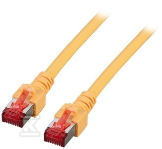 PATCHCORD RJ45 S/FTP 6 LSZH ŻÓŁ 1 SECURITYNET PATCHCORD RJ45 S/FTP 6 LSZH ŻÓŁ 1 SECURITYNET