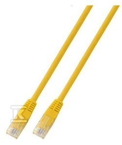 PATCHCORD RJ45 U/UTP 5E PVC CCA ŻÓŁ 1 SECURITYNET PATCHCORD RJ45 U/UTP 5E PVC CCA ŻÓŁ 1 SECURITYNET