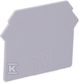 PS-N1 PŁYTKA SKRAJNA SZARA POKÓJ