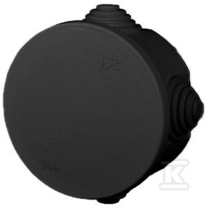 PUSZ.N/T FAST-BOX 65X35 IP55, CZARNY ELEKTRO-PLAST NASIELSK