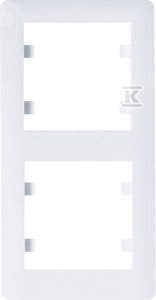 RAM.2-KR.PION.BIAŁY LUMINA HAGER