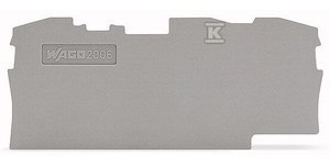 ŚCIANKA KOŃC.SZARA.3-PRZEW.6MM2 TOPJOB WAGO