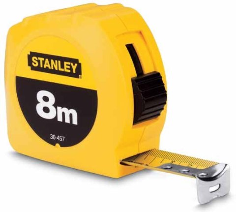 MIARA ZWIJANA 8m x 25mm TWORZYWO STANLEY STANLEY MIARA ZWIJANA 8m x 25mm TWORZYWO STANLEY STANLEY