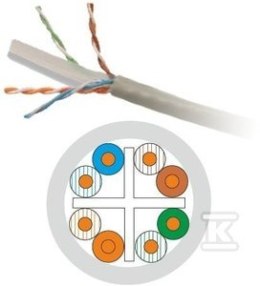UTP KABEL 4X2X23AWG KAT.6 PVC ALANTEC ALANTEC