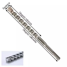 WIERTŁO SDS-plus 6x265mm NEMESIS 2 MAKITA MAKITA