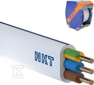 YDYP-ŻO 3X1,5 750V QADDY NKT (650M) NKT