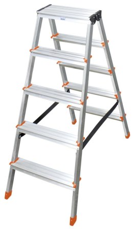 DRABINA 2x5* ROZSTAWNA DWUSTRONNA DOPPLO KRAUSE KRAUSE