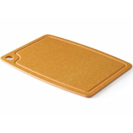 Deska do krojenia z włókna drzewnego 370 x 275 mm - brązowa Hendi