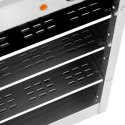 Podgrzewacz do talerzy szafa grzewcza na kółkach do 60 talerzy o śr. 29 cm 600 W Royal Catering